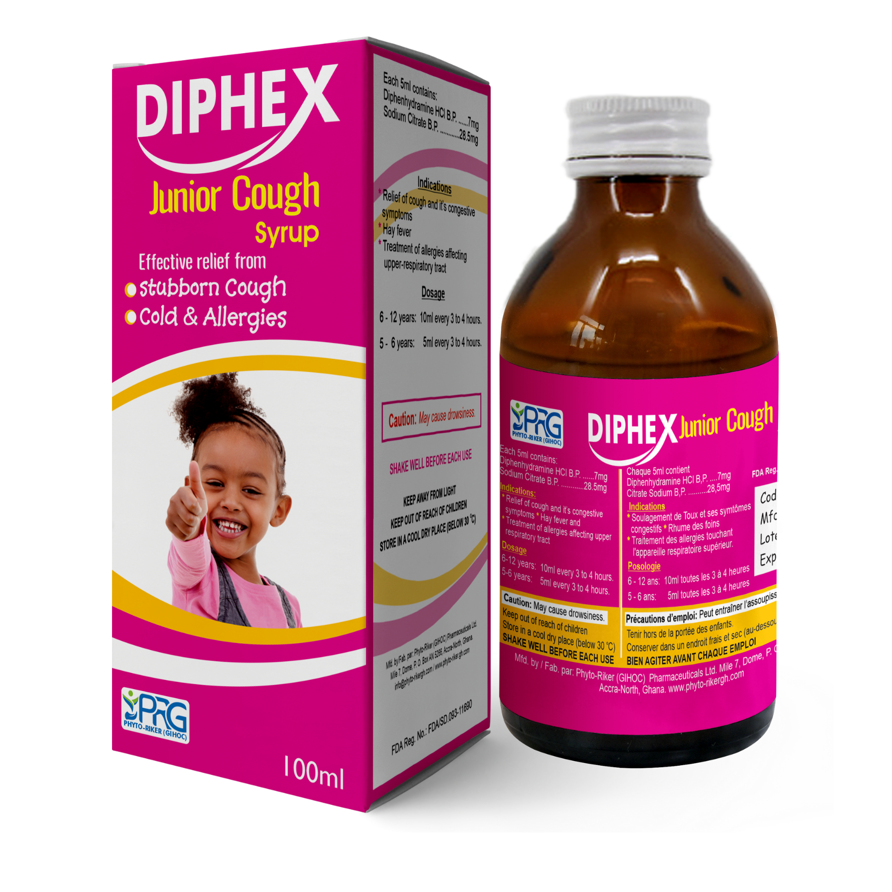 Diphex Junior Cough Syrup
